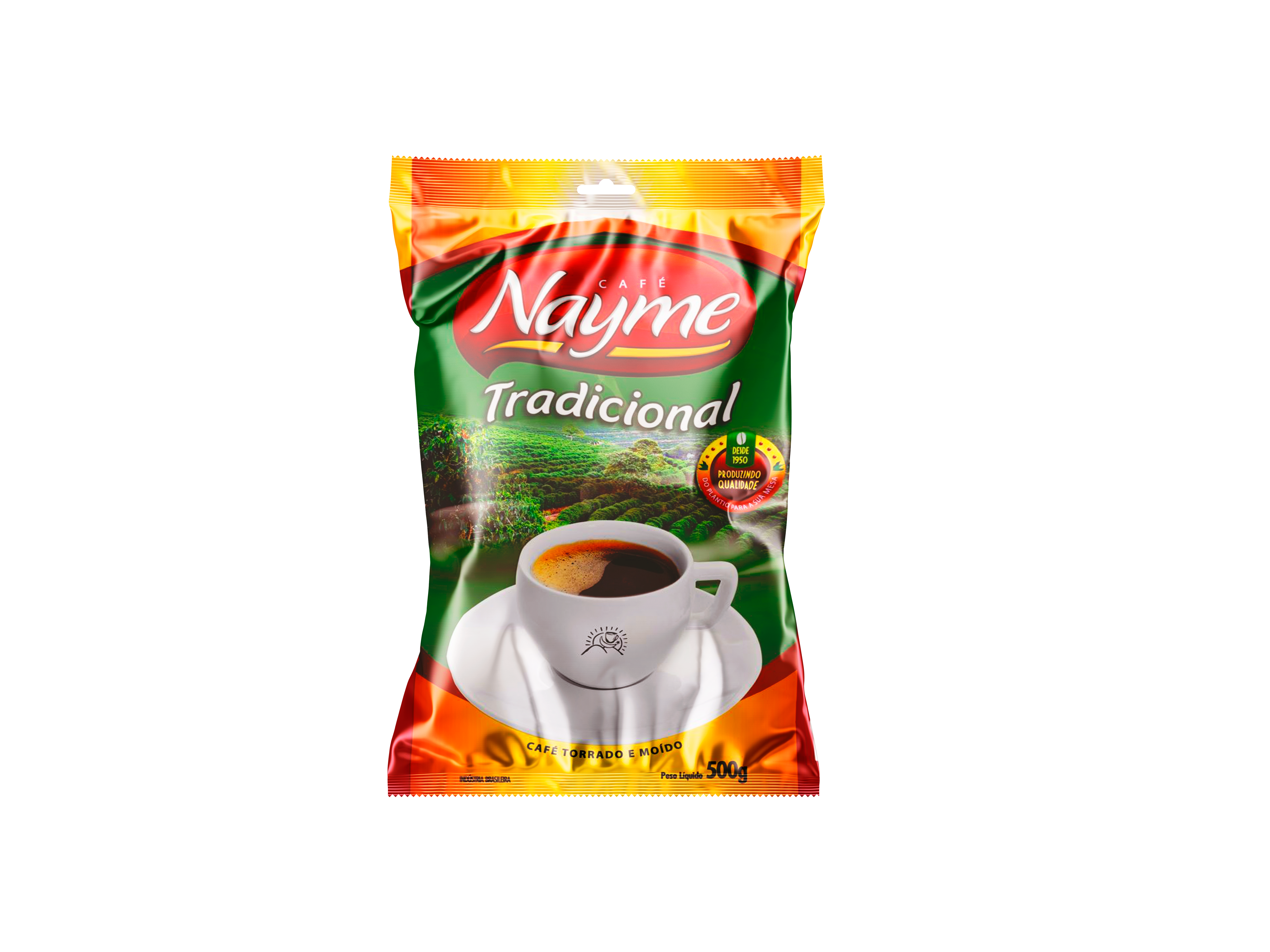 embalagem do café Nayme tradicional.